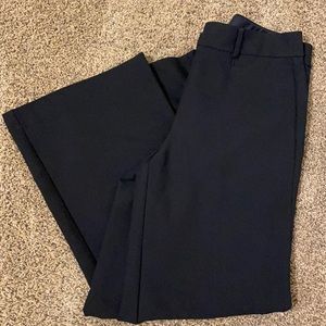 BLACK High Waist Trouser Pants-never worn